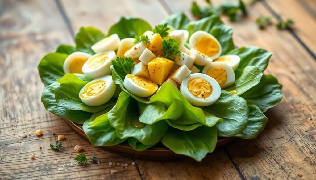 Recette de salade d'endives à la flamande avec œufs