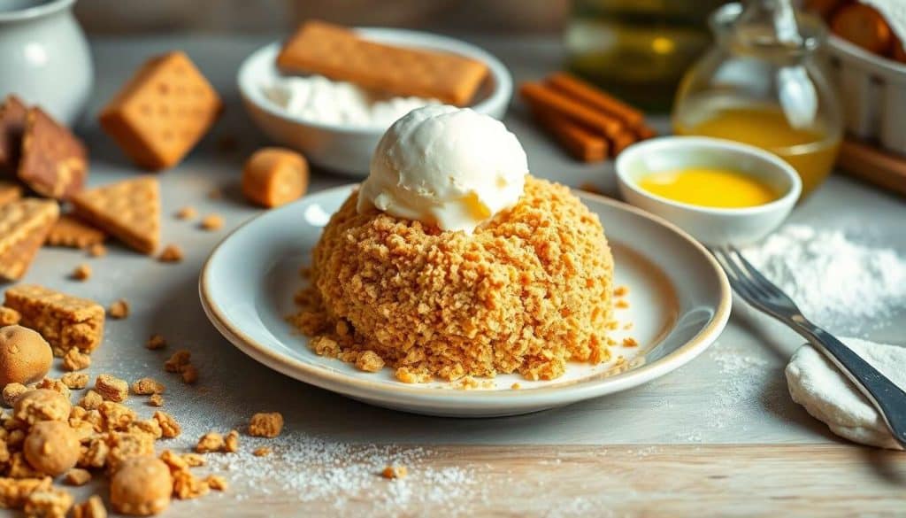Recette de boule de glace panée aux spéculoos