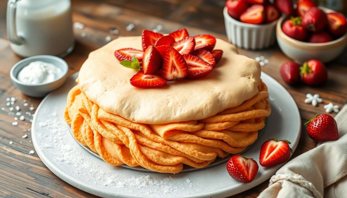 Charlotte rubanée aux fraises : recette gourmande et facile