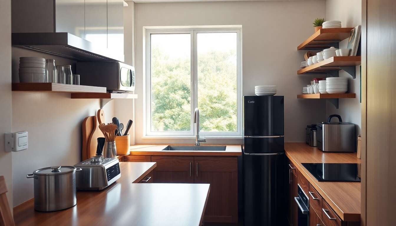 L'&eacute;lectrom&eacute;nager pour les petites cuisines