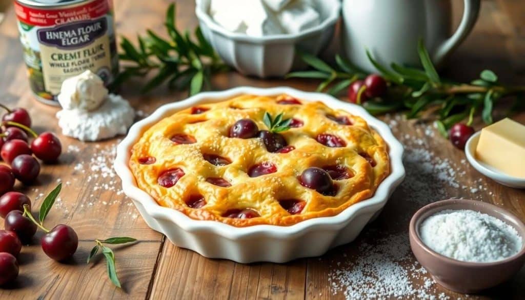 Clafoutis à la cerise et anis vert : une recette gourmande