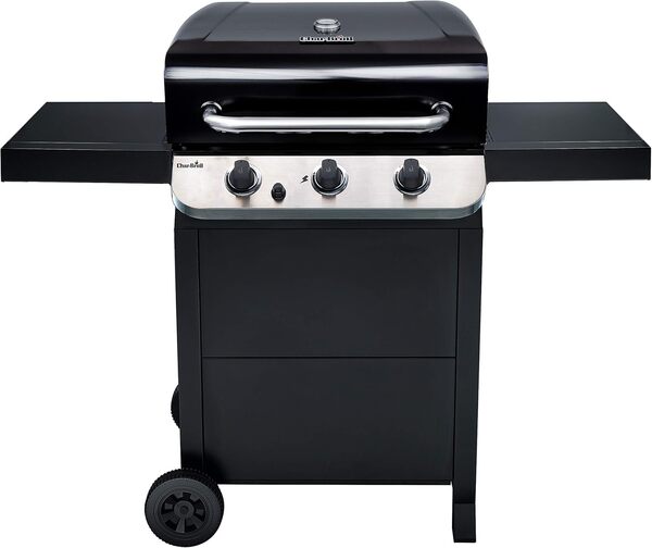 Char-Broil Convective Series 310B - Barbecue à gaz à 3 brûleurs, finition noire.