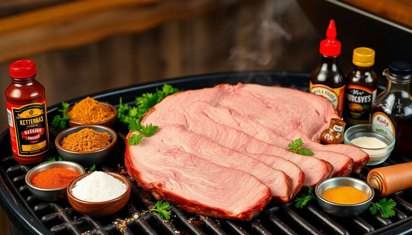 Poitrine de veau basse température : recette barbecue avec sauce BBQ