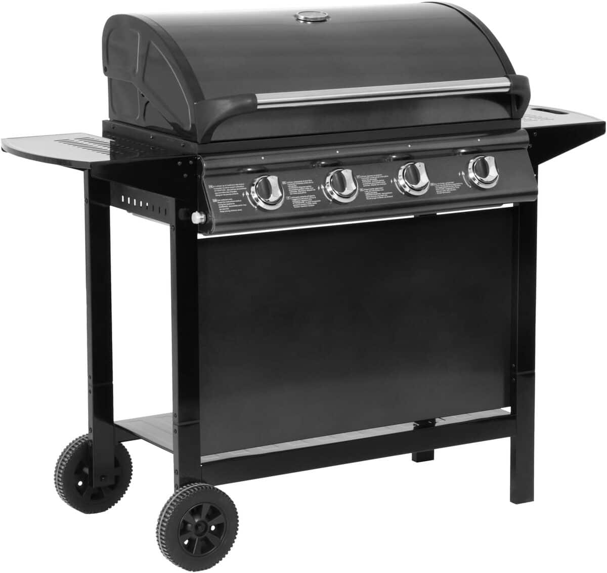 Test du barbecue à gaz Happy Garden RENO 14kW avec 4 brûleurs