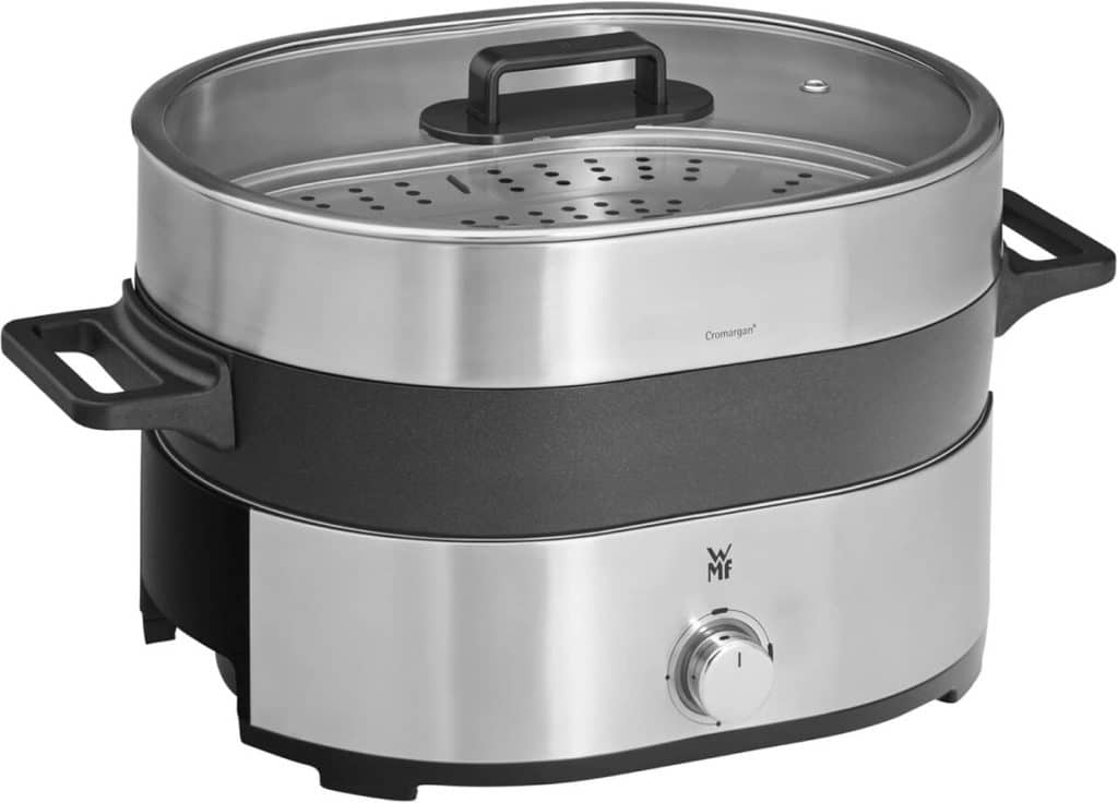 Test du Hot Pot & Steamer WMF Cromargan noir