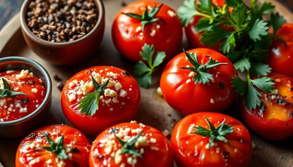 Tomates à la provençale au barbecue : recette savoureuse