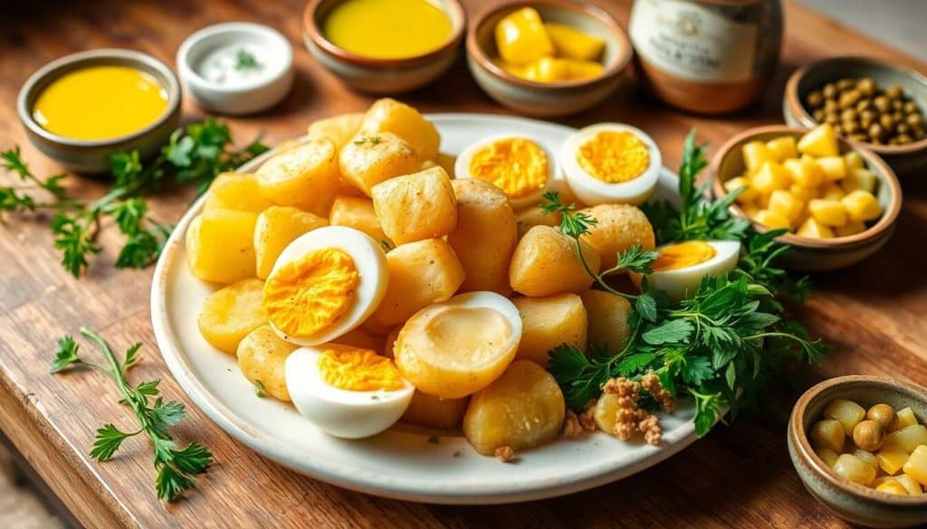 Salade de pommes de terre primeurs : recette facile et sauce tartare