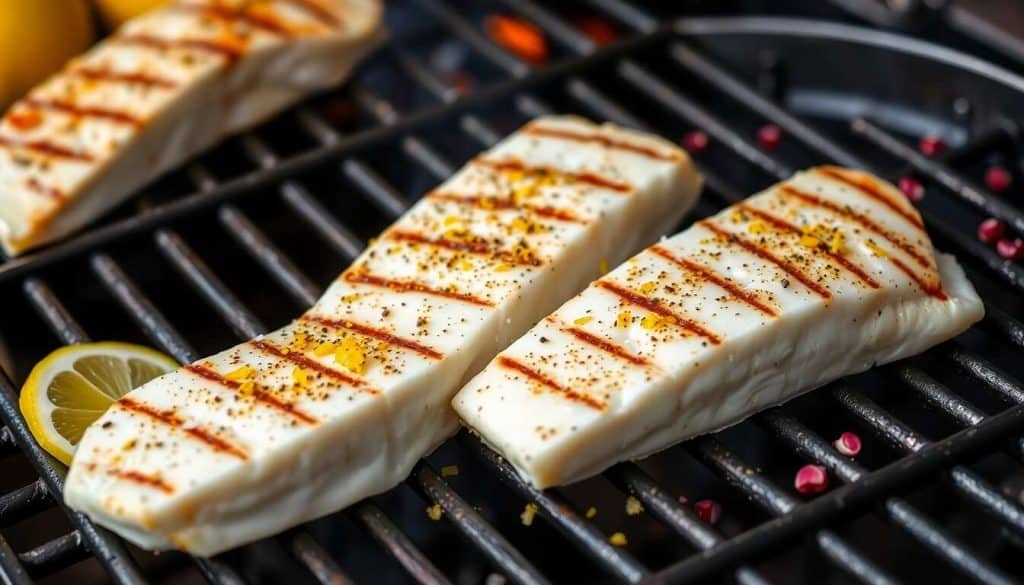 Cabillaud Grillé au Barbecue : sel d'Agrumes