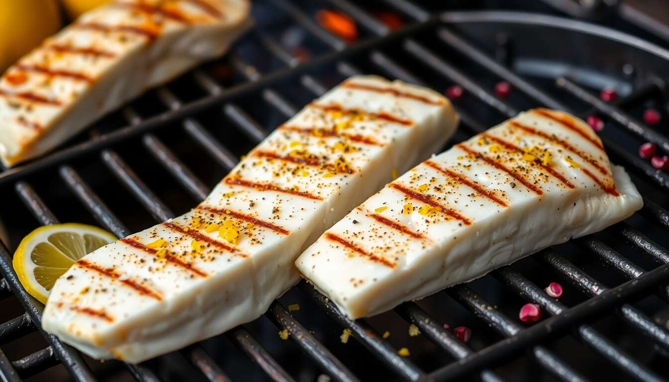 Cabillaud Grillé au Barbecue : sel d'Agrumes