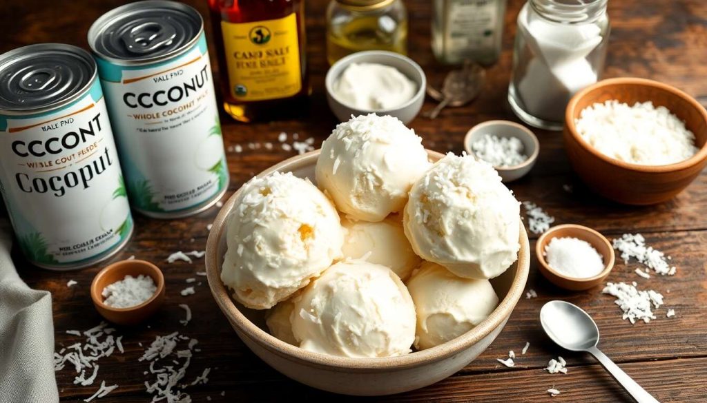 Recette de glace à la noix de coco maison
