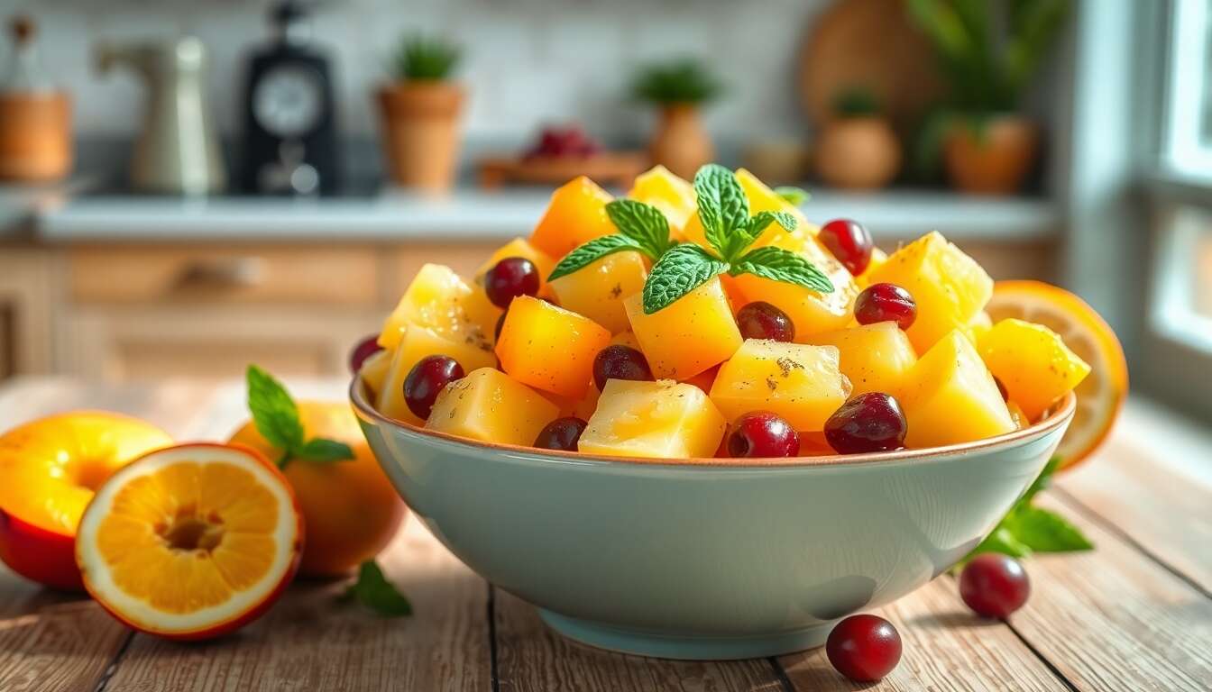 Recette de salade de fruits d'été : rafraîchissante et facile à préparer