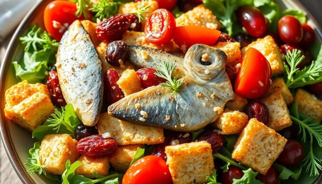 Salade de sardines, groseilles et tomates cerises : recette fraîche et estivale