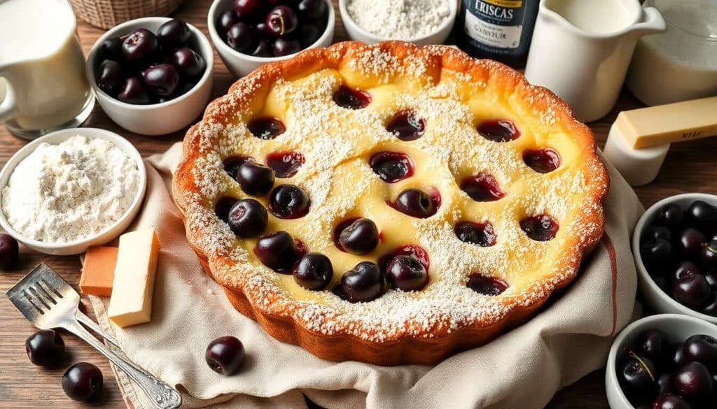 Recette traditionnelle du clafoutis à la cerise