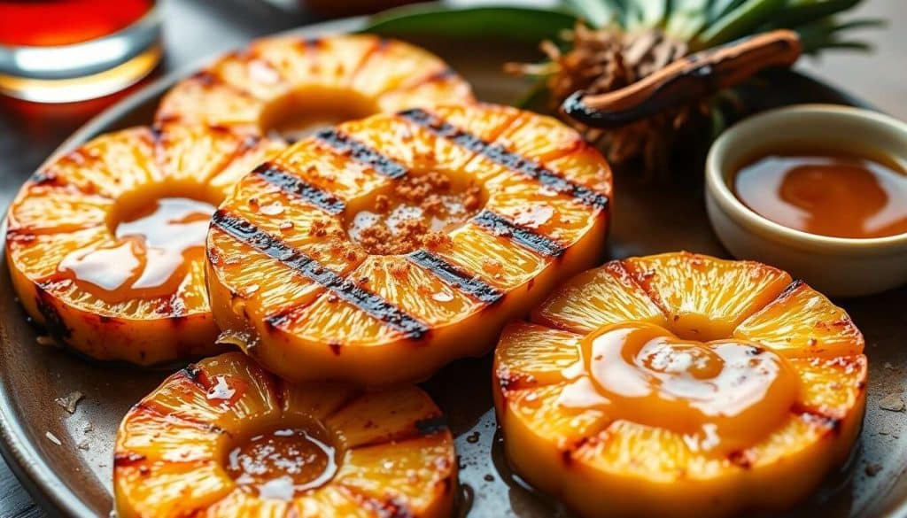 Ananas au Miel au Barbecue : recette Gourmande