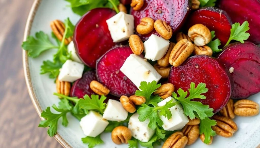 Salade de betteraves grillées au barbecue : recette savoureuse