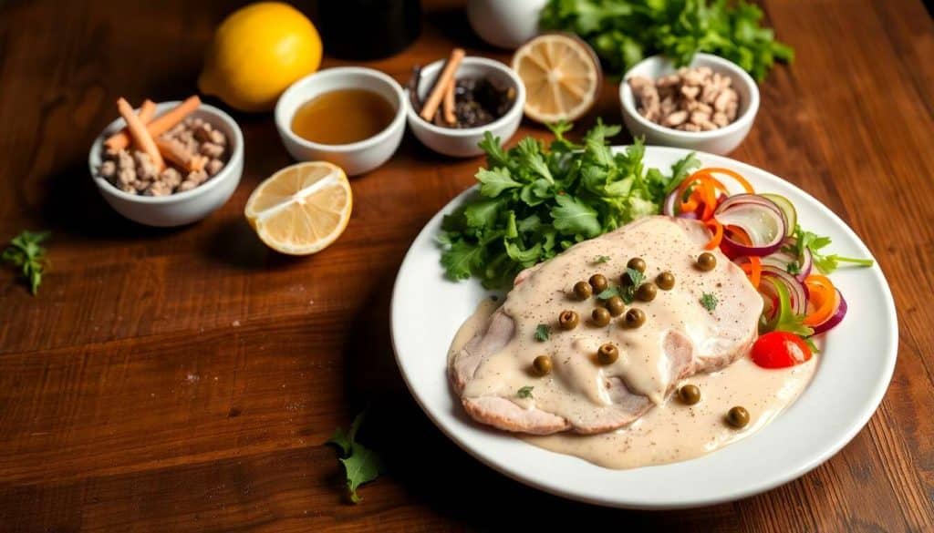 Vitello Tonnato et Salade de Saison : recette Gourmande