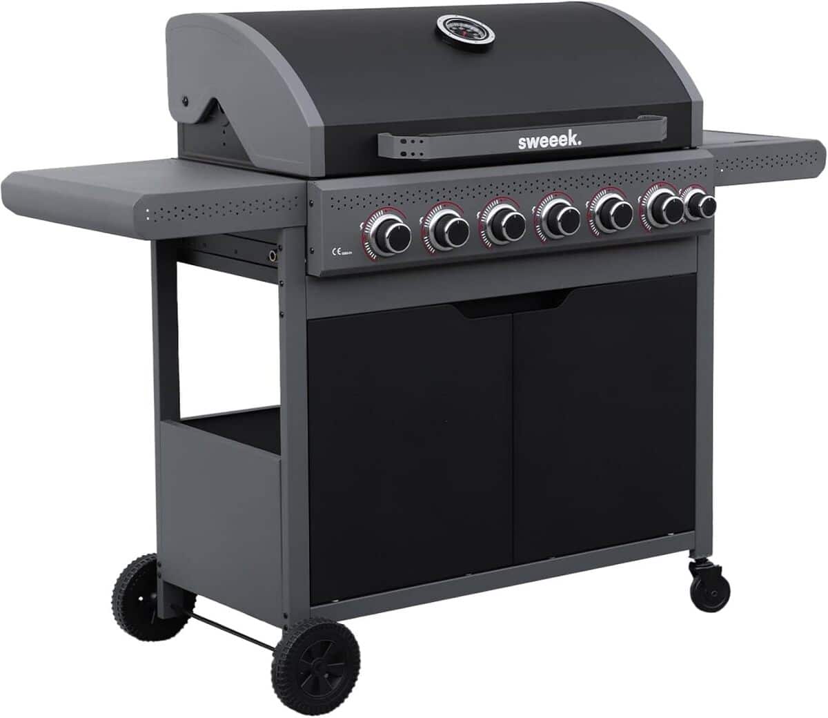 Test : barbecue au gaz Sweeek Edmond 6 brûleurs