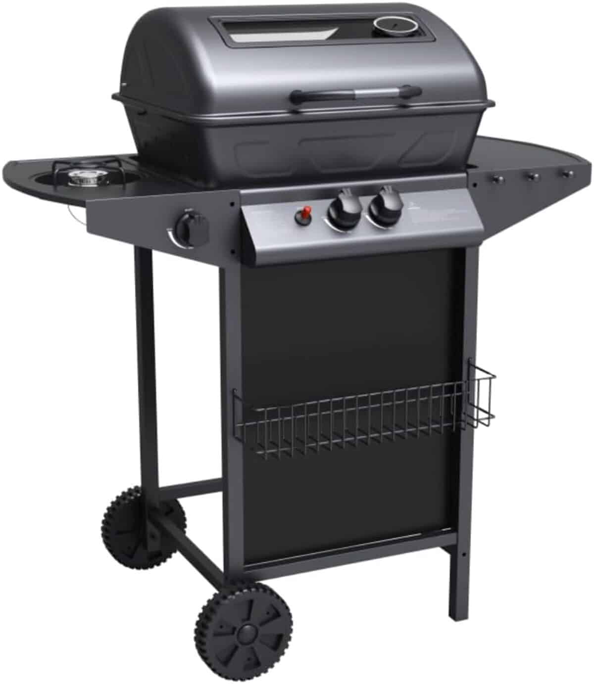 Test du barbecue gaz Pratiko Life : 2 brûleurs et cuisinière latérale