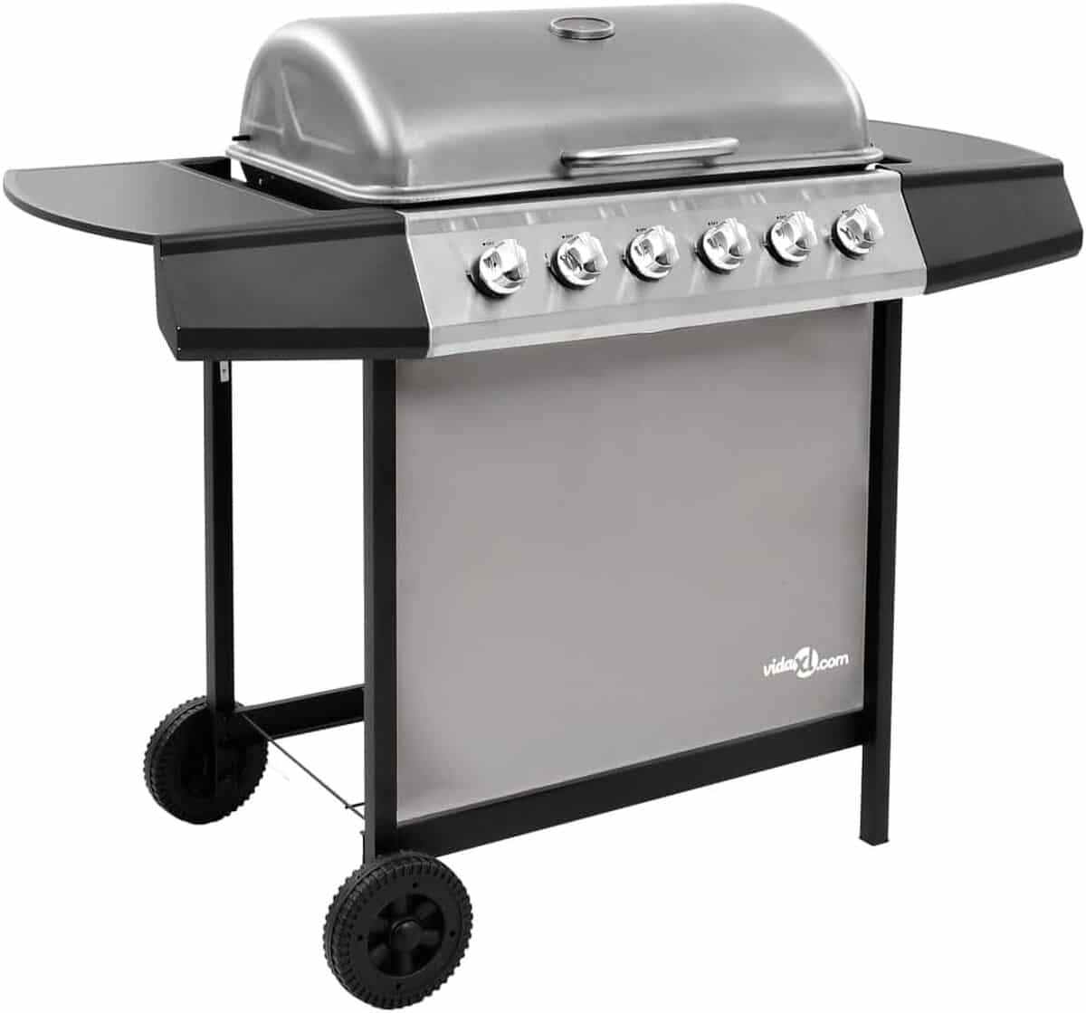 Test vidaXL barbecue gril à gaz 6 brûleurs : puissance et design extérieur