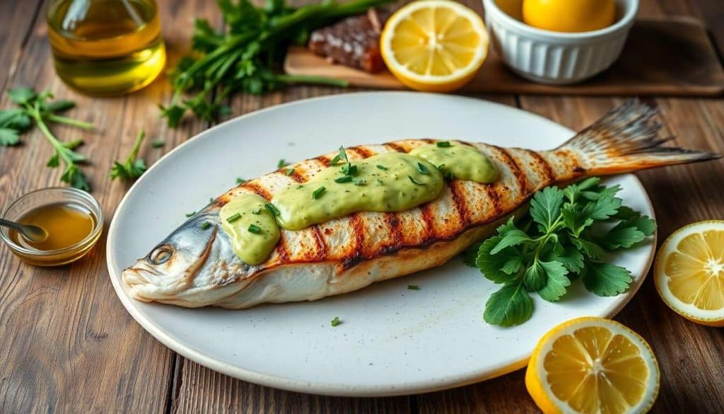Sole grillée, mayonnaise verte : recette barbecue parfaite