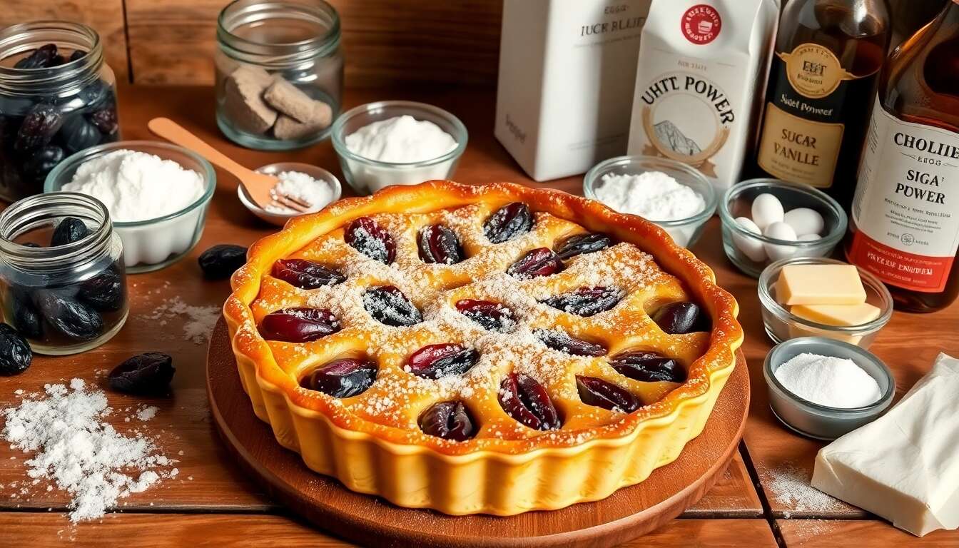 Clafoutis aux prunes : la recette gourmande