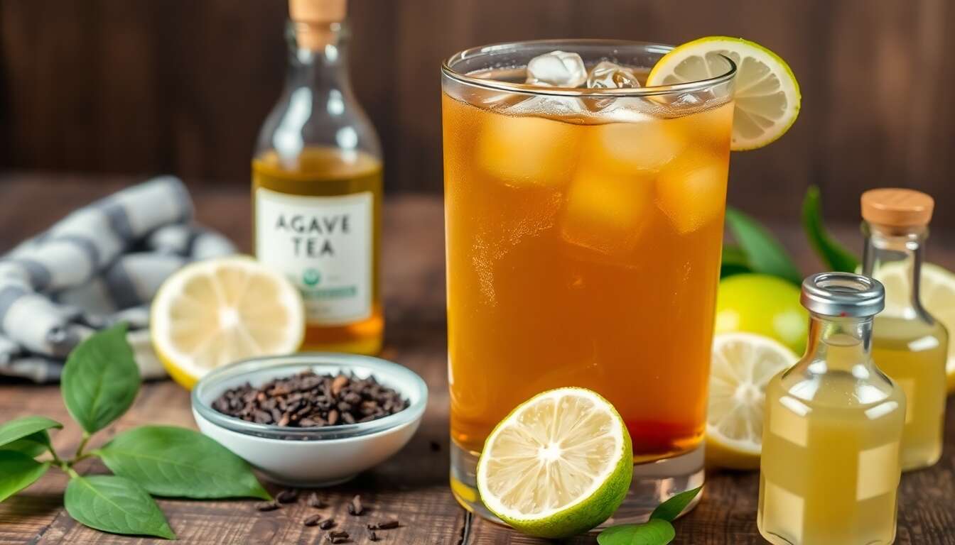 Thé glacé citron vert : recette fraîche et désaltérante