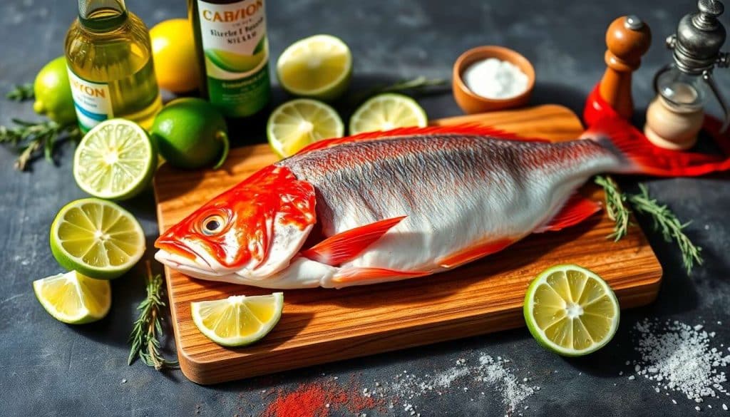 Rouget Entier au Citron Vert : recette Barbecue Savoureuse