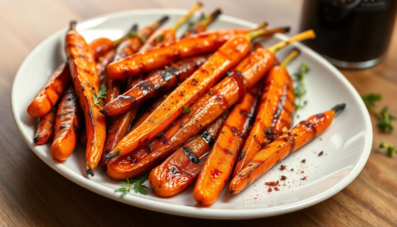 Recette des minicarottes au barbecue