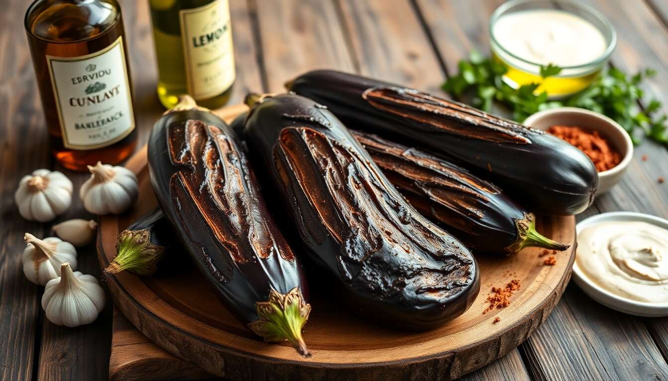 Caviar d'aubergines au barbecue : recette savoureuse et simple