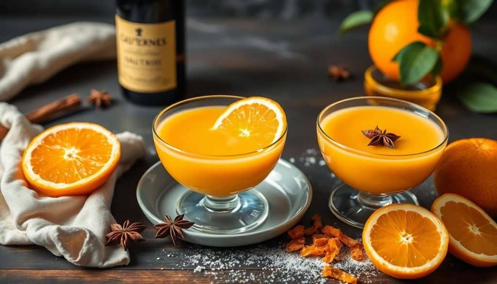 Soupe d'oranges glacée au Sauternes : recette gourmande
