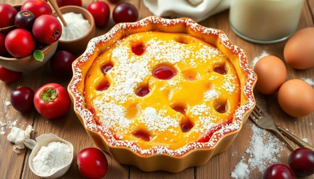 Clafoutis moelleux aux mirabelles : recette gourmande