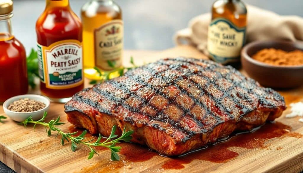 Pièce de boeuf grillée : recette de sauce barbecue au whisky maison