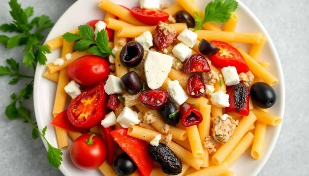 Salade de Penne Estivale : recette Savoureuse et Facile