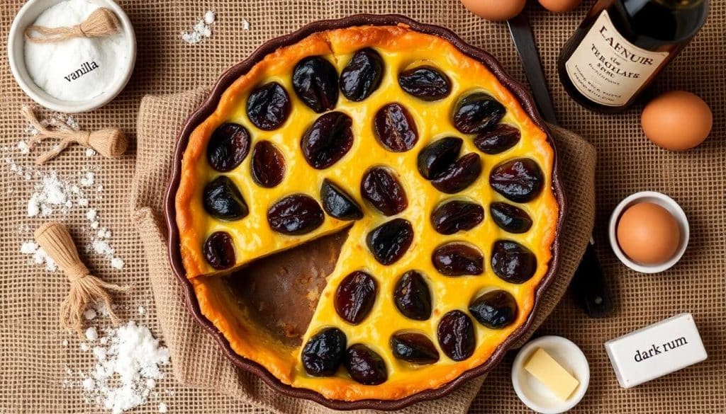 Clafoutis aux prunes maison : recette facile et savoureuse