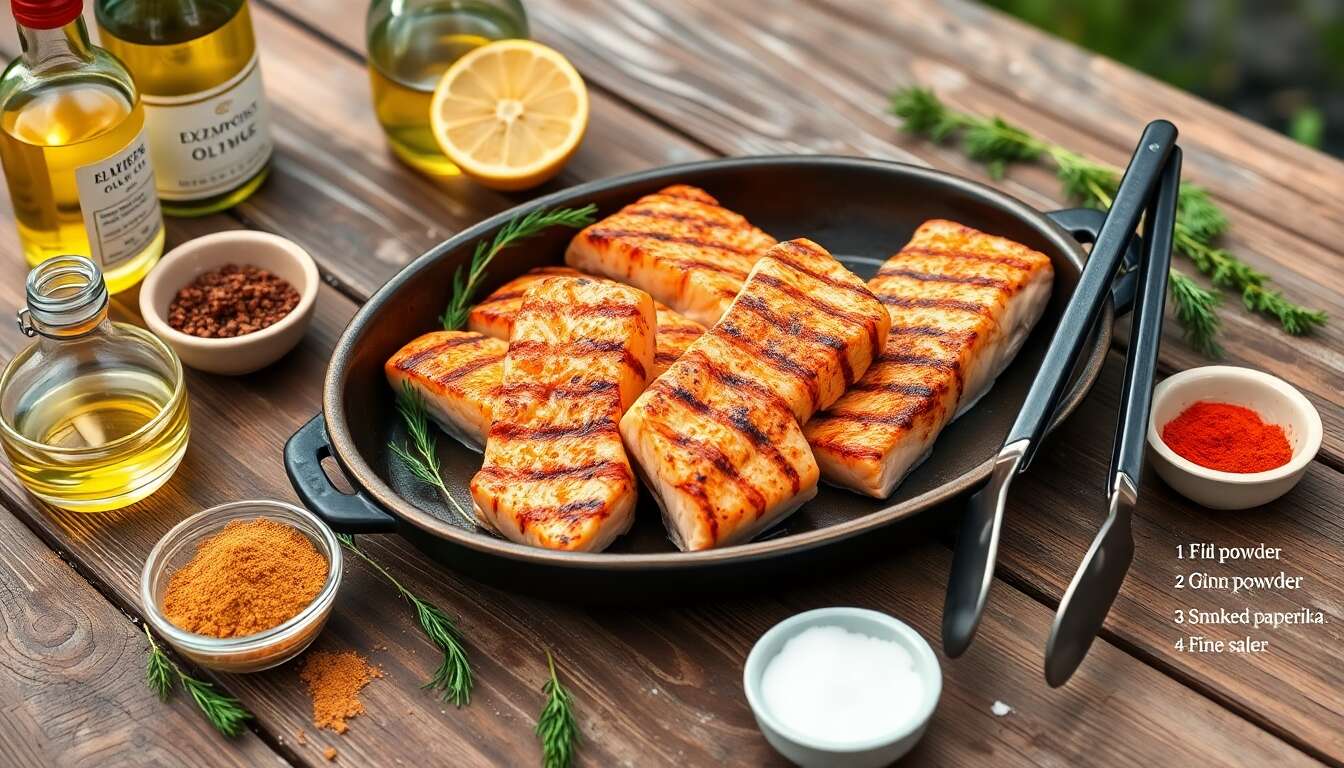 Darnes de saumon marinées : recette idéale au barbecue