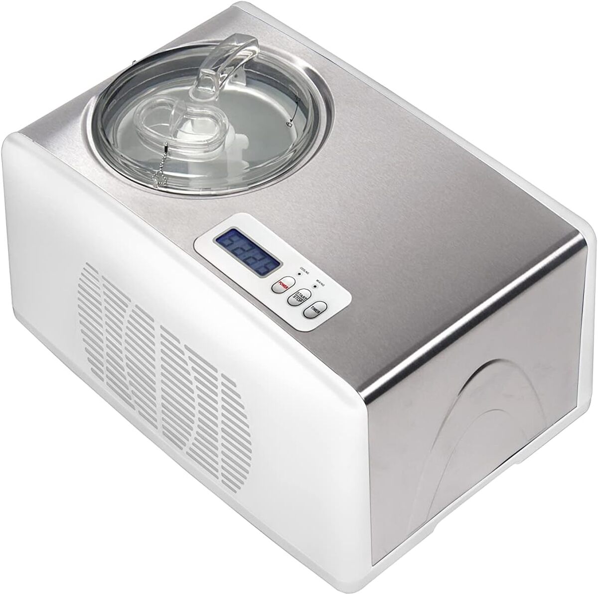 Test de la sorbetière Melchioni FROSTY 150W : crème glacée en 60 min
