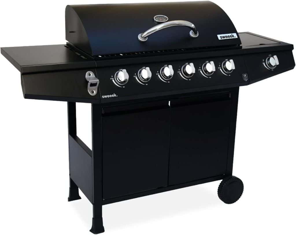 Test du barbecue gaz Alice's Garden Treville : 7 brûleurs et feu latéral