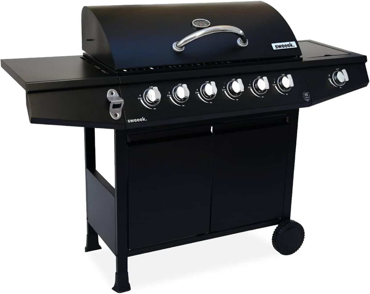 Test du barbecue gaz Alice's Garden Treville : 7 brûleurs et feu latéral