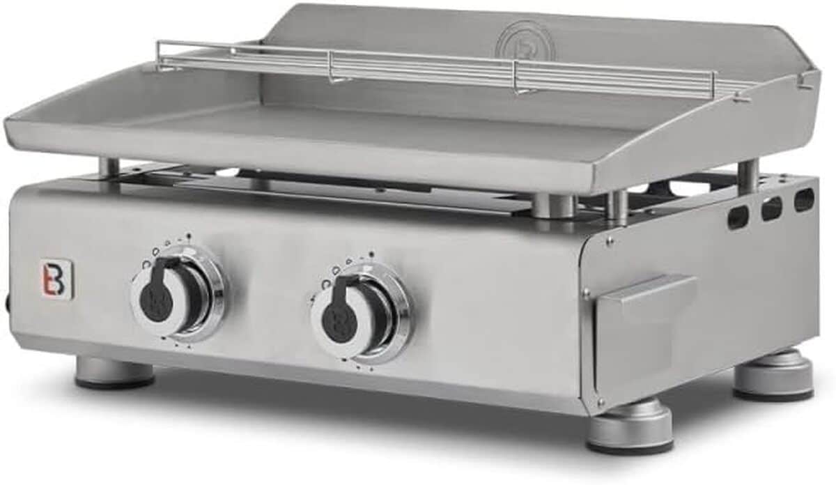 Test du brasero plancha à gaz Silvia II : puissance et convivialité