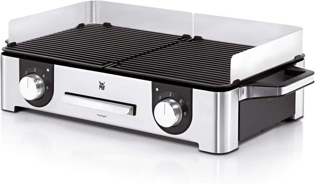 Test du WMF Lono 2400W : maître-grill inox pour des grillades parfaites