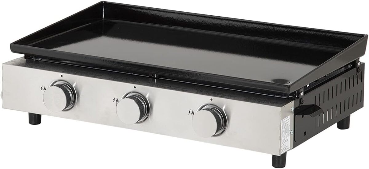 Test : plancha gaz Mérida Happy Garden, 3 brûleurs 6 kW