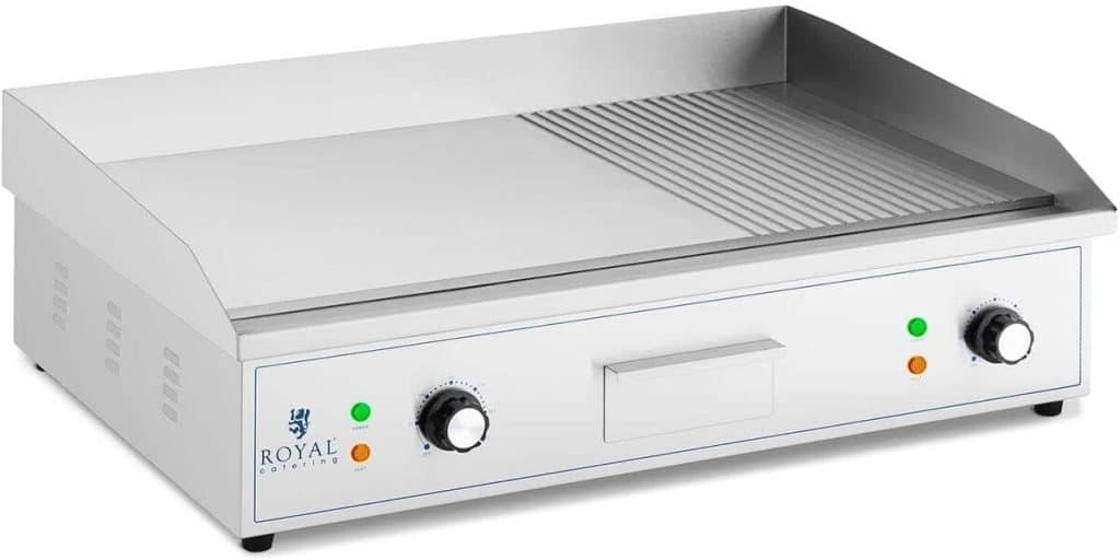 Test : plancha Royal Catering RCPG51-M 4 400 W