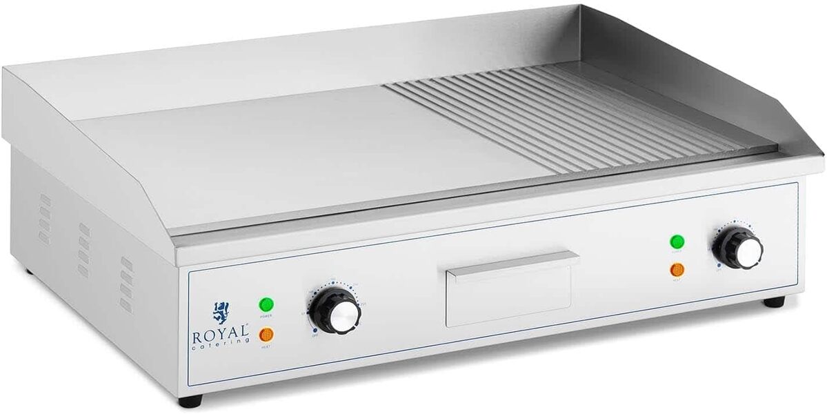 Test : plancha Royal Catering RCPG51-M 4 400 W
