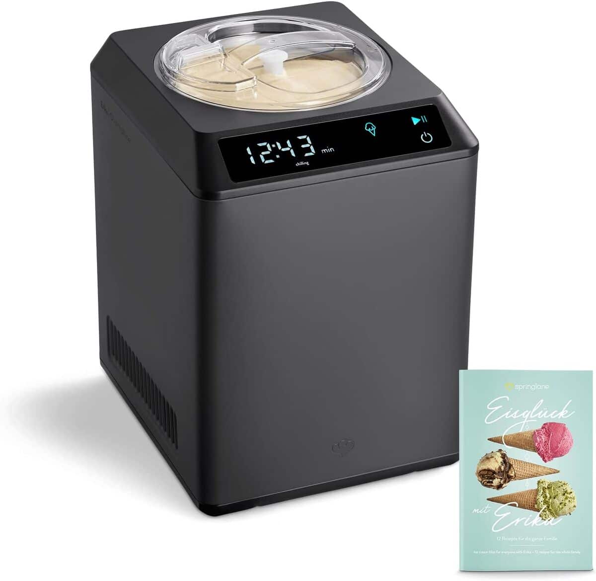 Test : springlane Erika, sorbetière et yaourtière 250 W