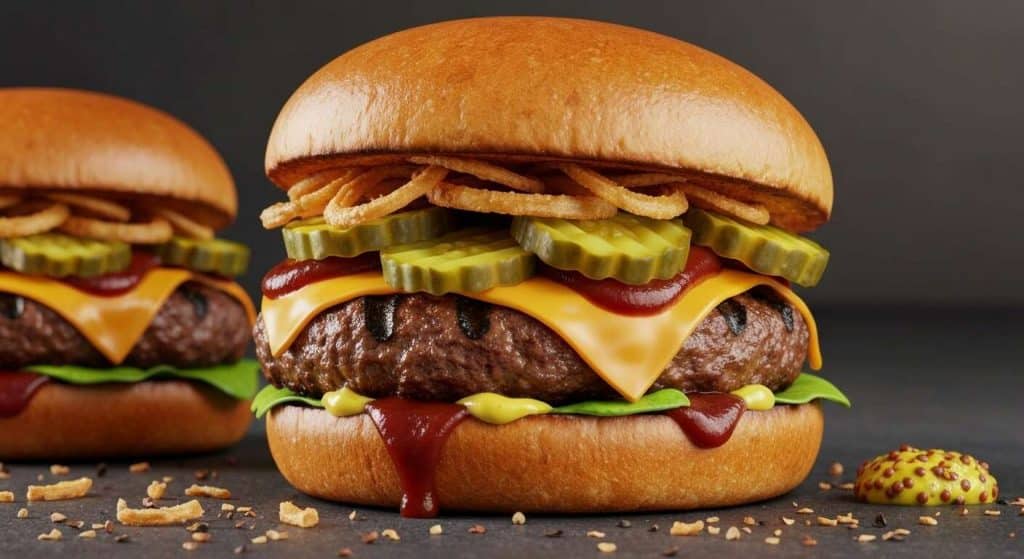 Hamburger de Boeuf au Barbecue : recette Facile et Savoureuse
