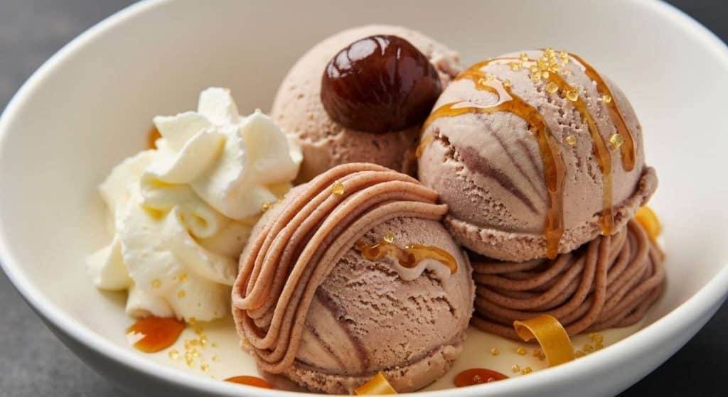 Recette de glace à la châtaigne maison