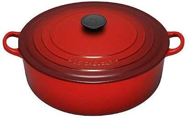 Le Creuset Familiale cocotte en fonte ronde cerise 30cm 25152300602460