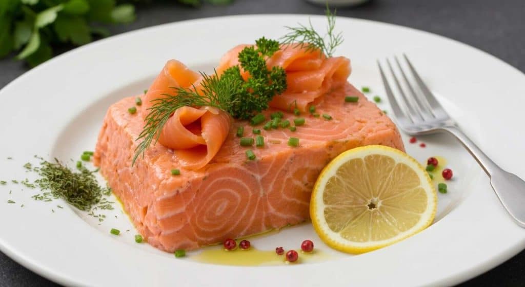 Recette de terrine de saumon aux fines herbes