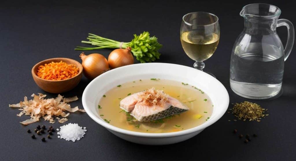 Recette de bouillon de poisson maison