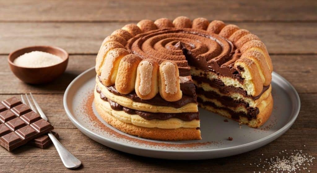 Charlotte au Chocolat Facile : recette Inratable